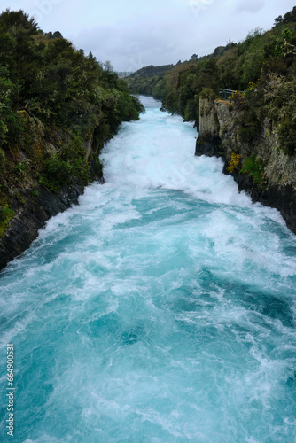 Rapid river in New Zealand