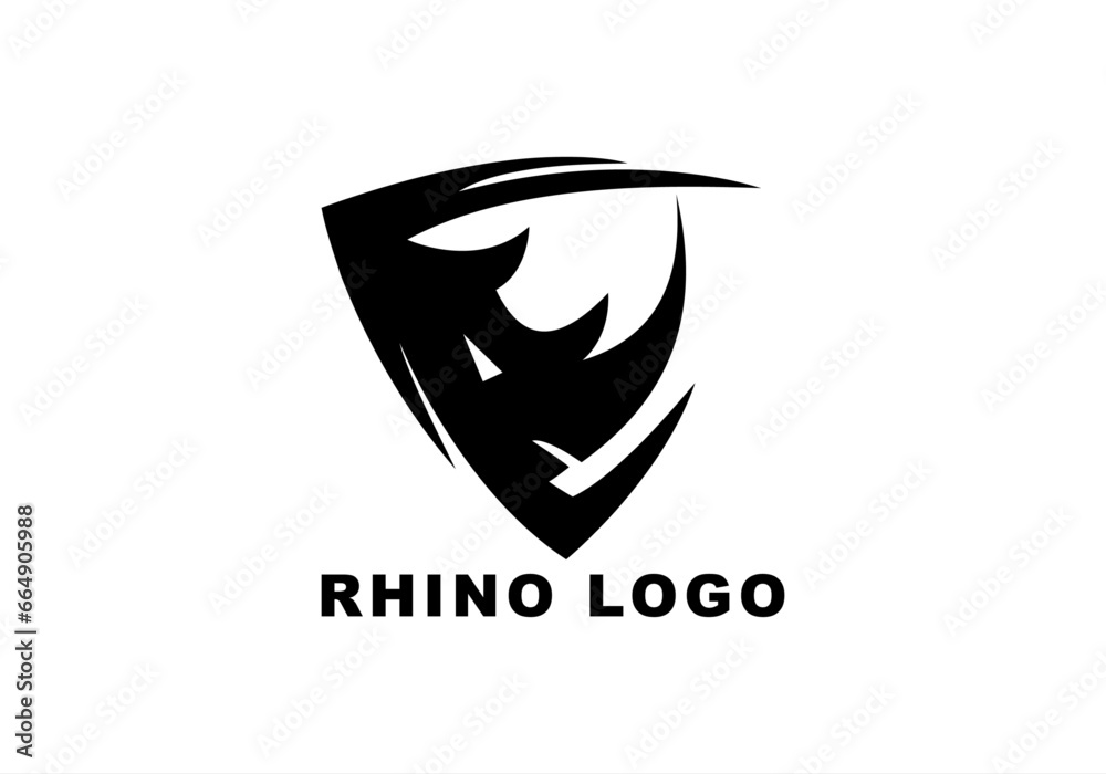 rhinos, rhino logo, animals, zoo, park, safari, wild, rhino shield