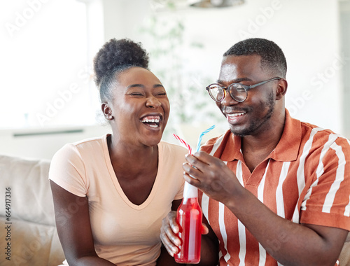 woman couple man happy love young sharing drink straw drinking together romantic cheerful bonding two refreshment dating bonding