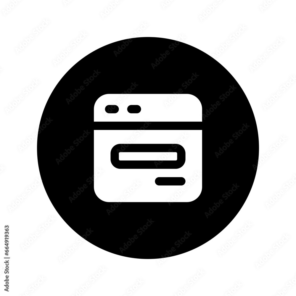 contact form circular glyph icon contact form circular glyph icon