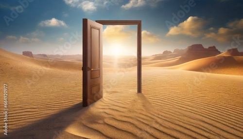 door to the desert, Beyond the Sand: Opened Door in the Desert
