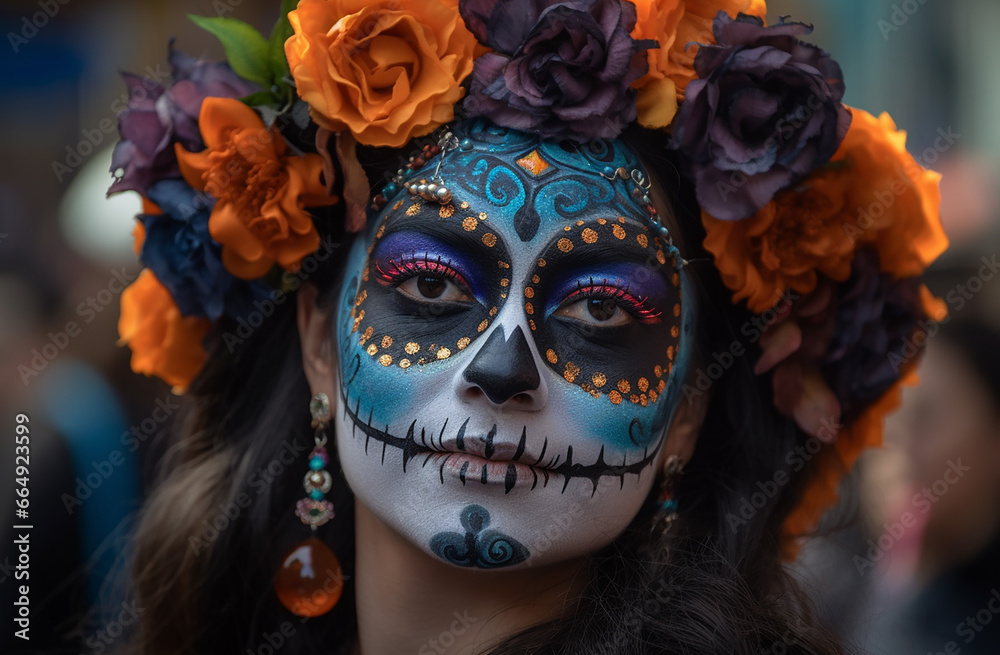 Mexican Halloween Street Chic: A Snapshot Aesthetic in Dark, White, and Light Red