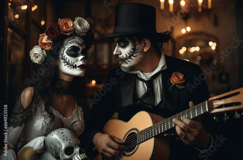 Calavera Calm: Portraits of Serenity on Day of the Dead