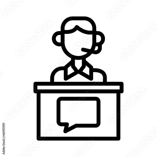  Support Icon in vector. illustration