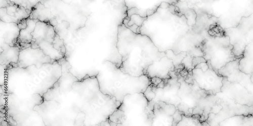 Panoramic white background marble stone texture for design. Natural stone Marble white background wall surface black pattern. White and black marble texture background. Luxurious material interior.