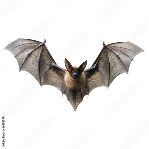 bat flying isolated on white © Tidarat