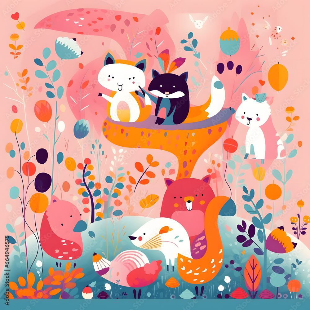 Fantastic Cute Animal Party