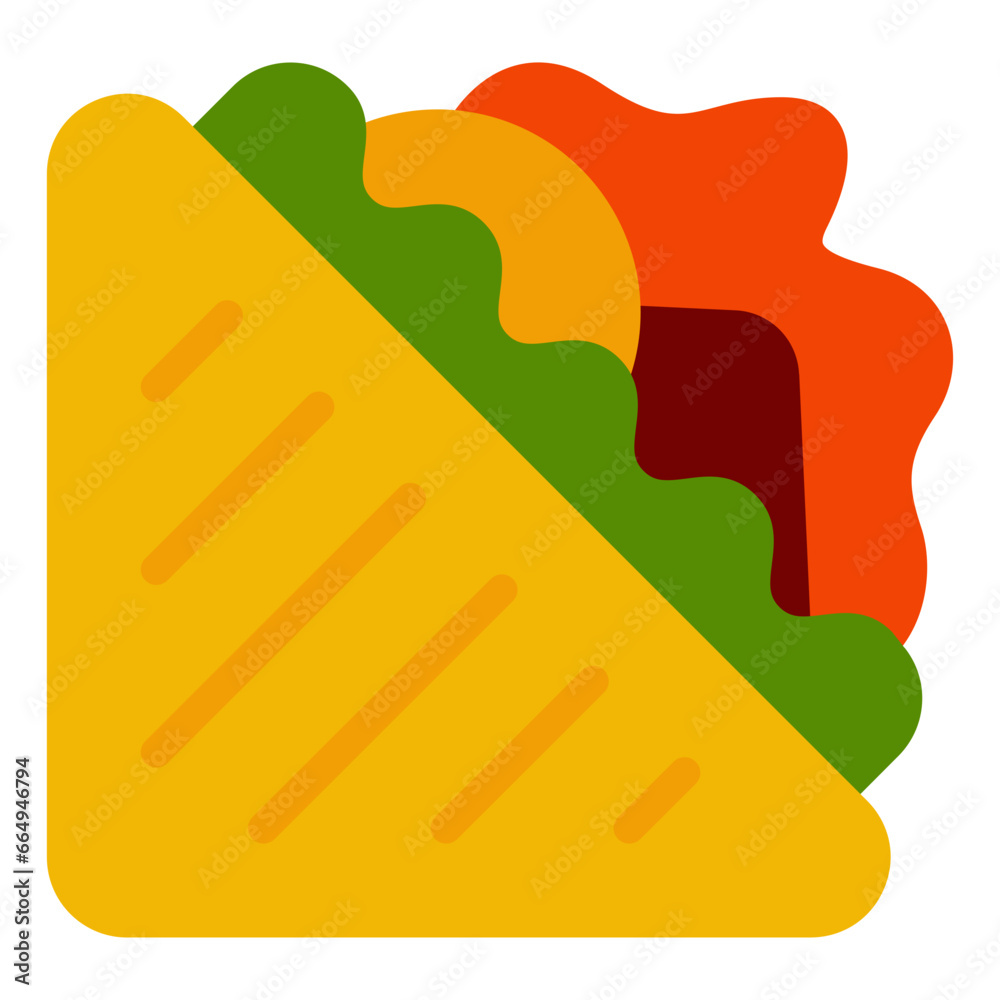 fast food sandwich icon