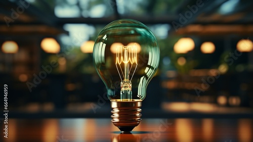light bulb, idea bulb. Generative in ai