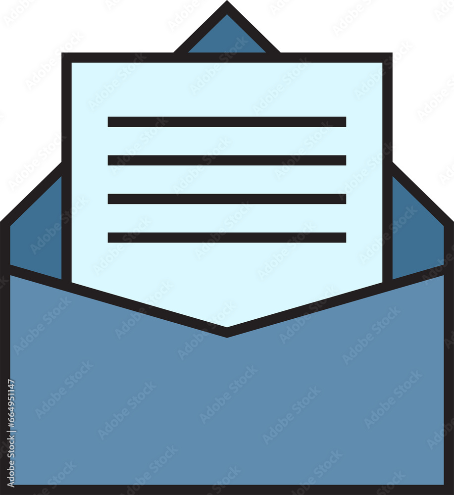 Envelope and Mail Icon Illustration
Envelope and Mail Icon Illustration