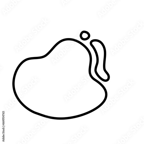 Aestectic Outline Blob 