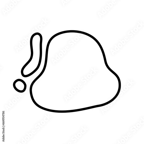 Aestectic Outline Blob 