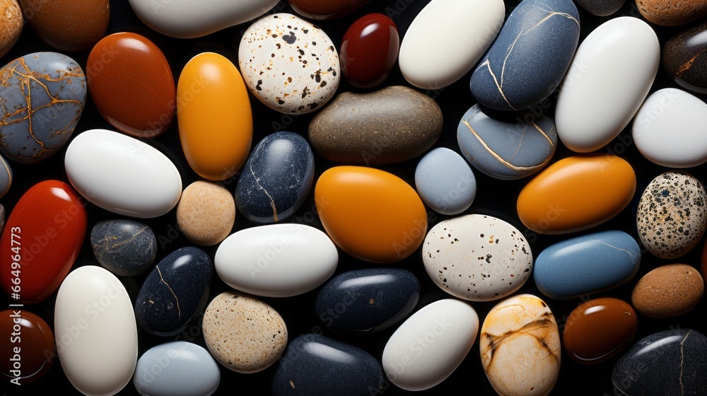 A cluster of smooth, egg-shaped stones huddled together in a wild, untamed landscape, hinting at a sense of mystery and wonder A cluster of smooth, egg-shaped stones huddled together in a wild, untamed landscape, hinting at a sense of mystery and wonder