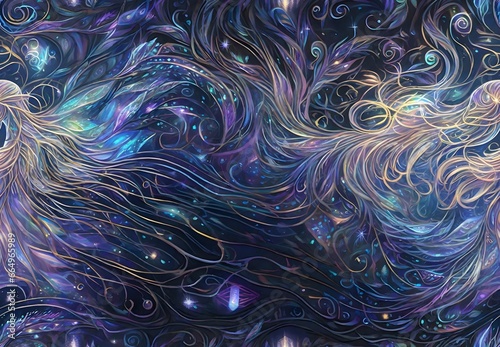 Experience the serenity of a calm night through this abstract background, where the quietude of the night is elegantly captured