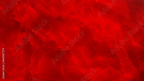 Texture of Paint. Red Grunge Scratched Texture. Red Watercolor Background