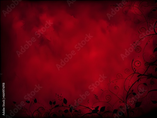 grunge red and black paper background