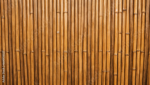 Dry bamboo stems. bamboo fence  decorative scenic background.