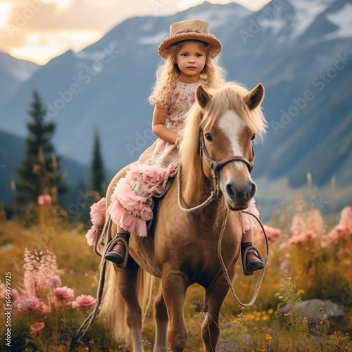 girl with horse