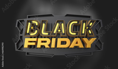 Selo 3D Black Friday