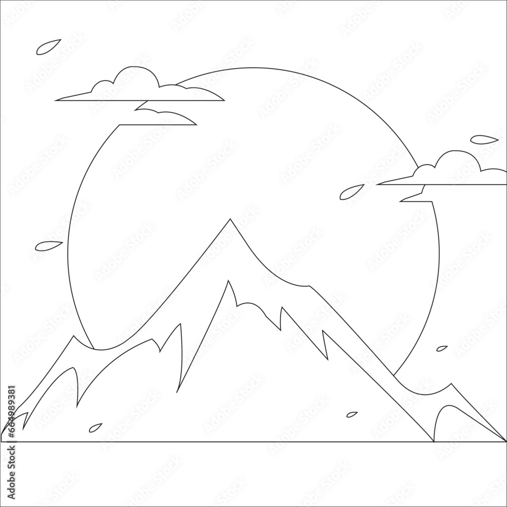Obraz premium Coloring pages