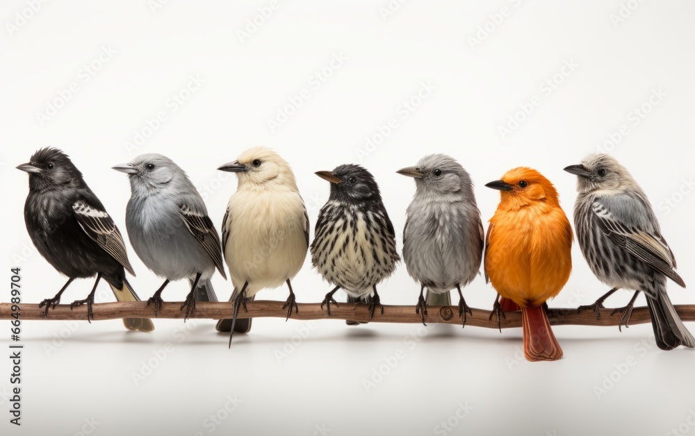 Set of collection bird isolated on white background Set of collection bird isolated on white background