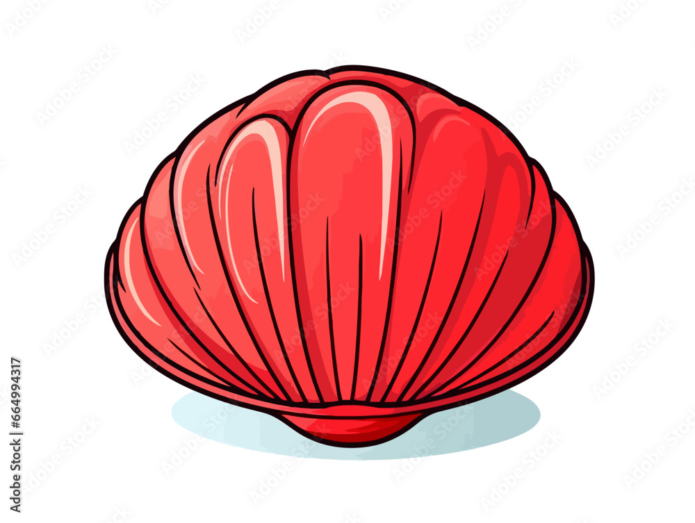 Doodle Quahog, cartoon sticker, sketch, vector, Illustration, minimalistic Doodle Quahog, cartoon sticker, sketch, vector, Illustration, minimalistic