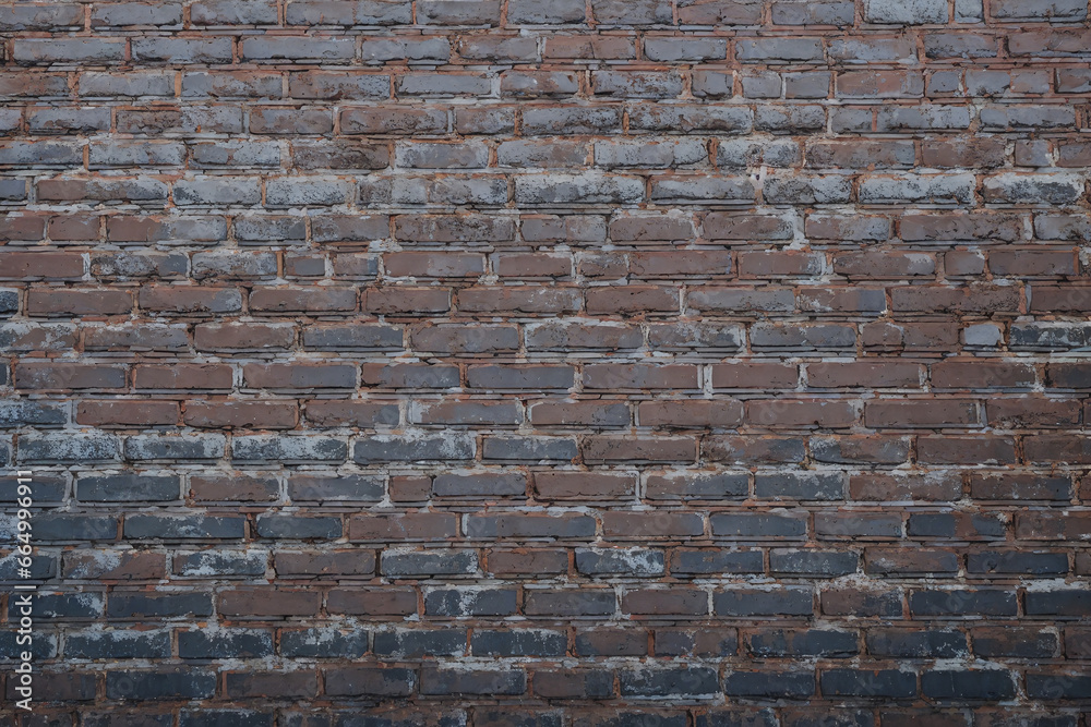 Fototapeta premium Background of brick wall texture. Old brick wall texture. Brick wall background.. Generative AI
