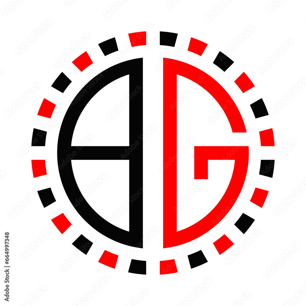 BG letter logo creative design with vector graphic, BG simple and modern logo in triangle shape. Vector illustration BG letter logo creative design with vector graphic, BG simple and modern logo in triangle shape. Vector illustration