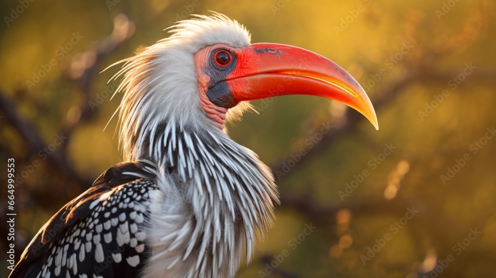 vulture in the zoo generated by AI