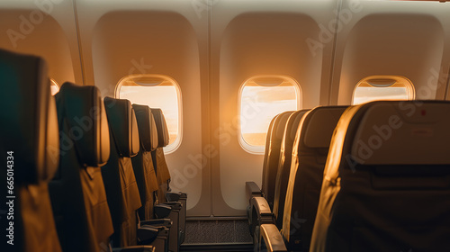 Passenger airplane interior