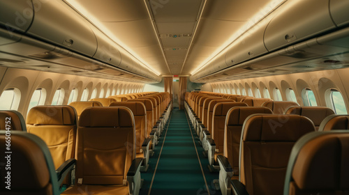 Passenger airplane interior