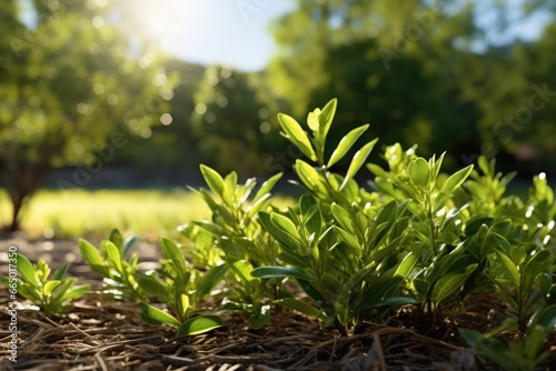 Close Up of Plant in Field