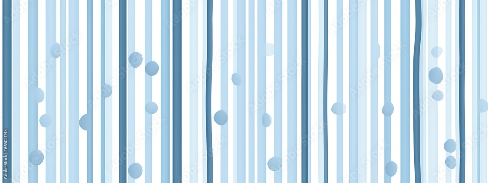 Seamless playful light pastel blue pin stripe fabric pattern. Cute abstract geometric wonky vertical lines background texture. Boy's birthday, baby shower or nursery wallpaper design - obrazy, fototapety, plakaty 