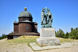 Radhošť , socha sv. Cyrila a Metoděje a kaple sv. Cyrila a Metoděje