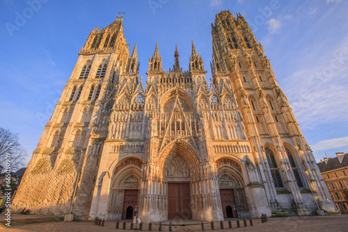 Cathédrale Notre-Dame de Rouen, Normandie	
 photo