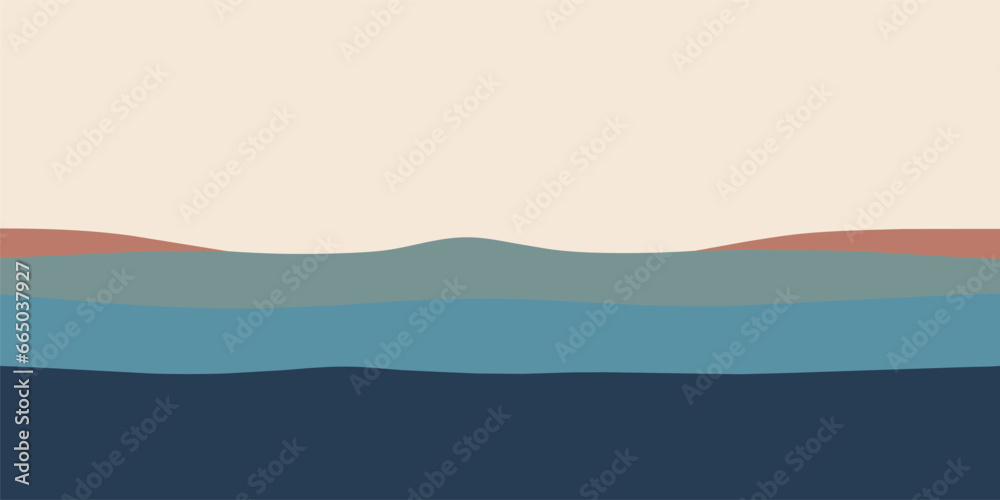 Abstract background design with muted color