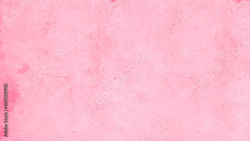 Abstract modern colorful creative and decorative grunge pink background with space for your text. Weathered concrete wall of beige color covered with scratched digits and equations on street