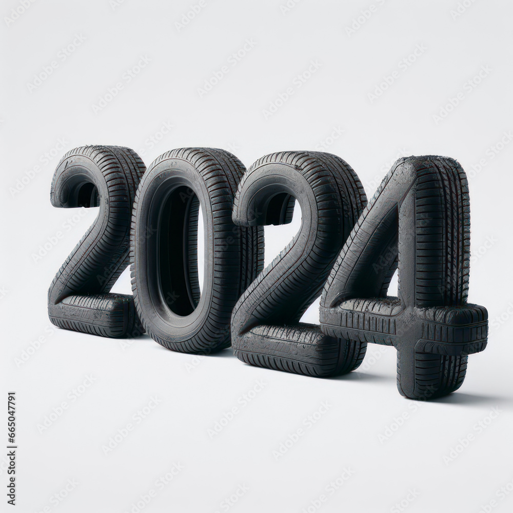 Car tire 2024 season. ai generative StockIllustration Adobe Stock