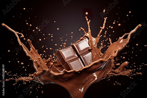 splash of chocolate or Cocoa.