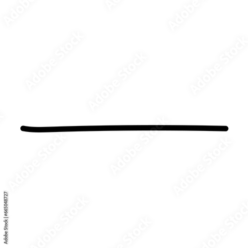 Hand drawn Set line borders, sketch strokes, Doodle style brushes	