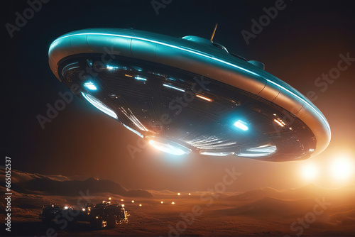 Alien spaceship as science ...