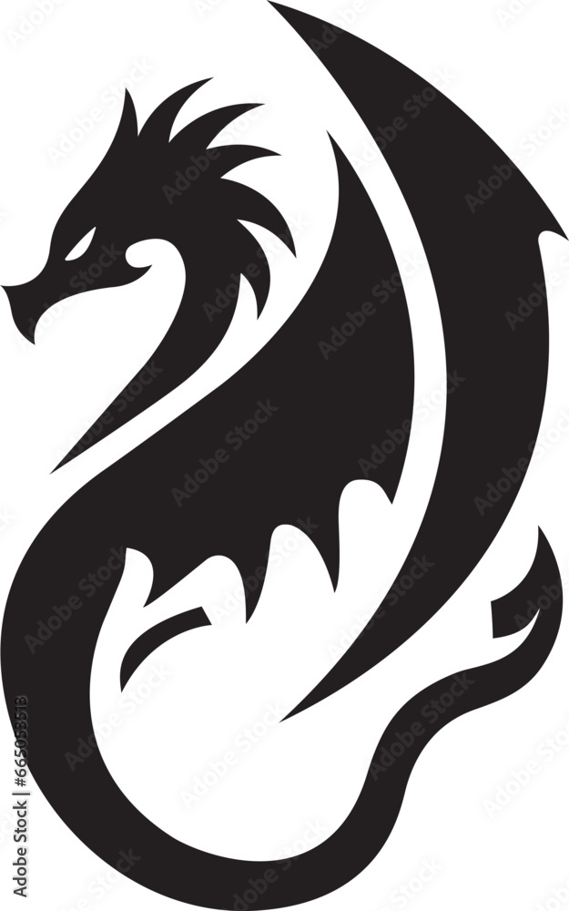 Obsidian Majesty Dragon