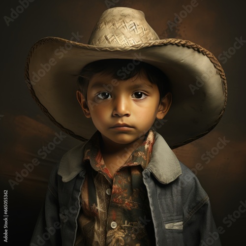 photo of mexican child