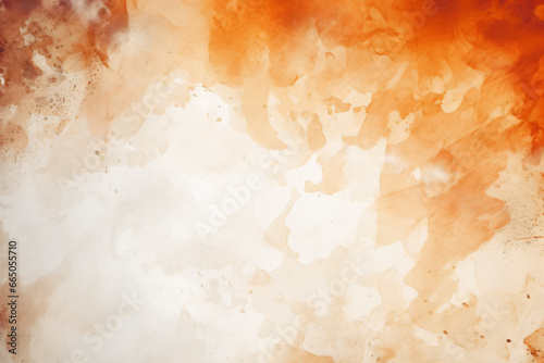 toffee and white watercolor grunge splash