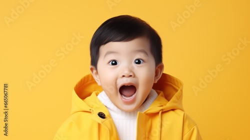 Baby is surprised