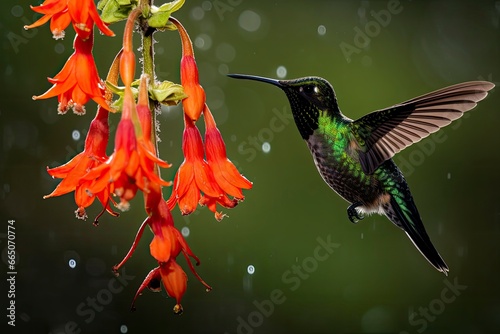 Hummingbird in Costa Rica. © Moinul