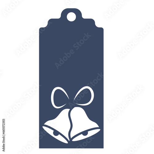 Christmas gift tag svg cut file, Holiday labels for cricut