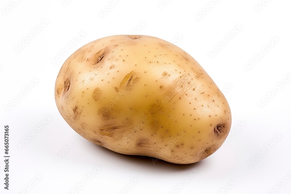 Potato isolated on white background. Potato isolated on white background.