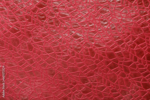 Red abstract texture closeup