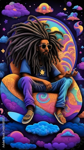 Stanley the Psychedelic Rasta photo